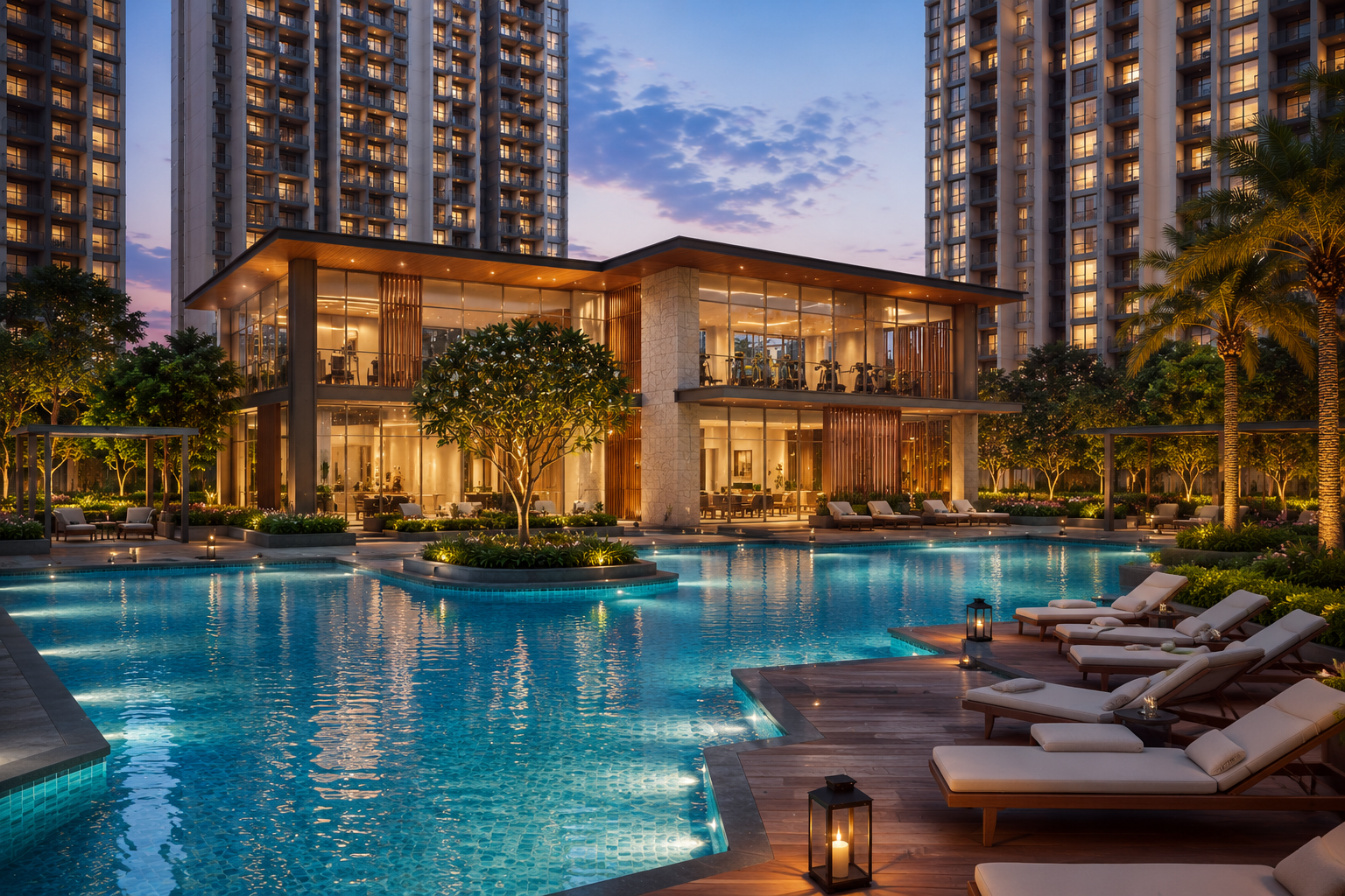 Godrej Samaris residential towers