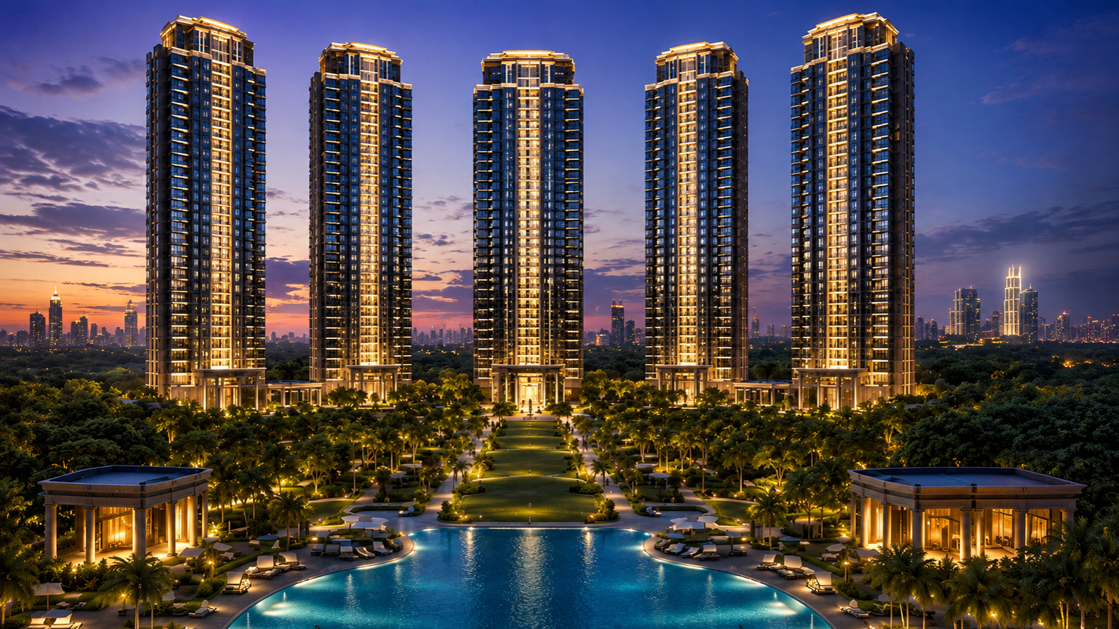 Godrej Samaris premium residential development in Sector 53, Gurugram